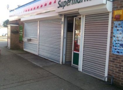 roller shutter door for supermarket