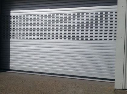 insulated shutter door
