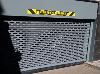 shutter door