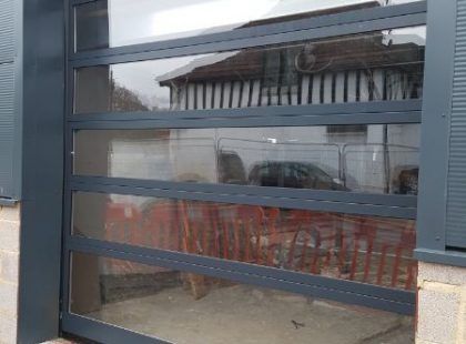 horizontal Glazed Sectional Doors