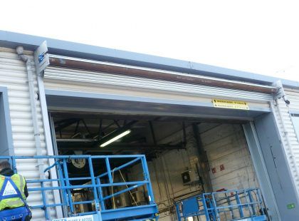 John Lewis garage door