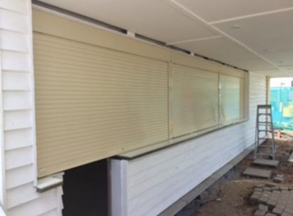 aluminium servery shutters