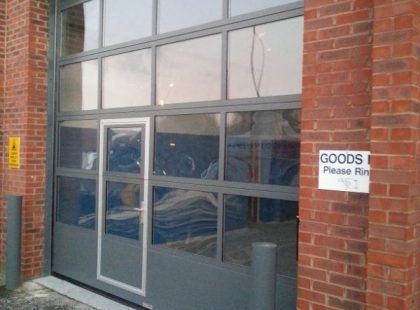 Glazed Sectional Door