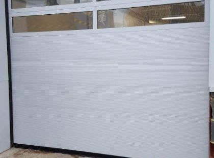a white High Speed PVC Door